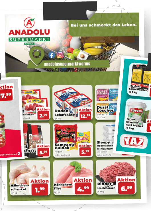 Wochenflyer Supermarkt