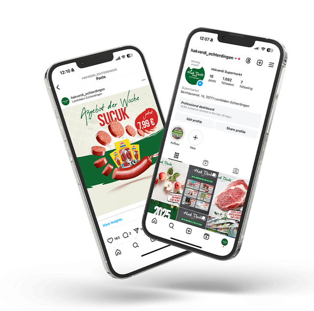 Pixva-Flyer auf Instagram